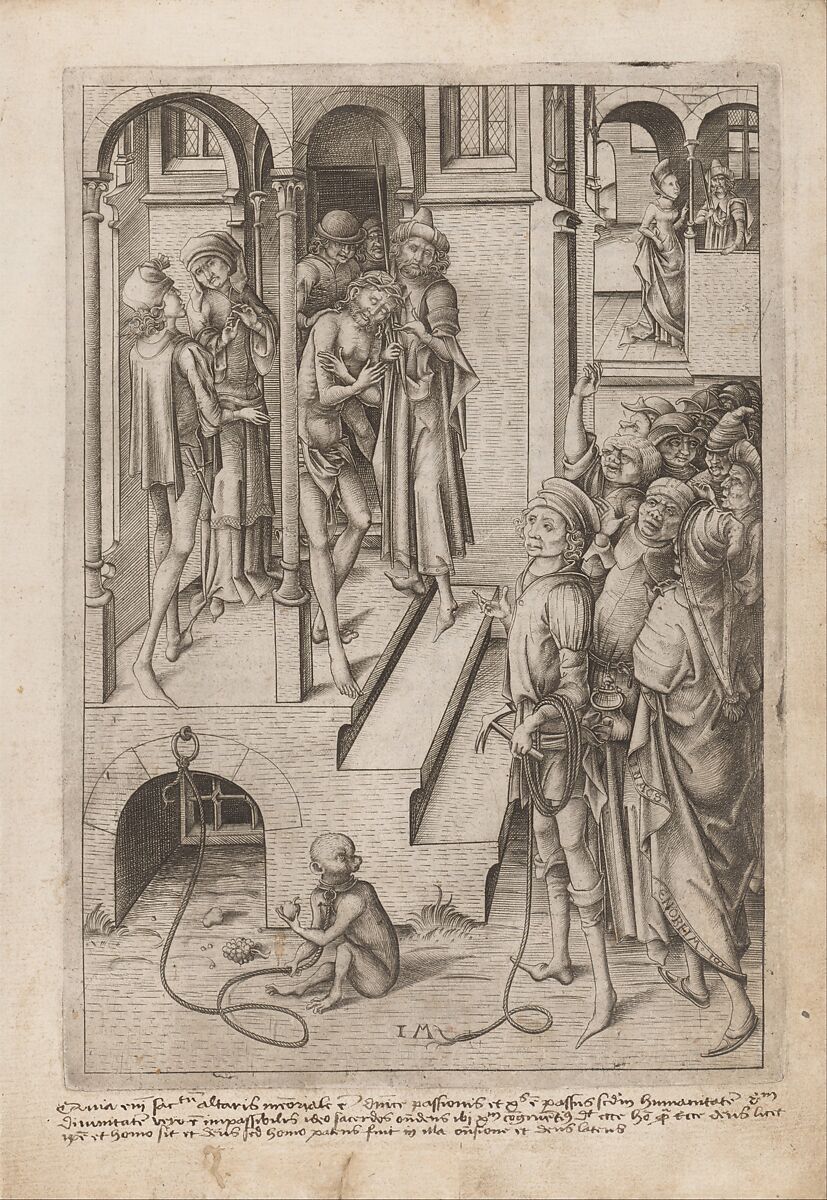 Israhel van Meckenem, Ecce Homo